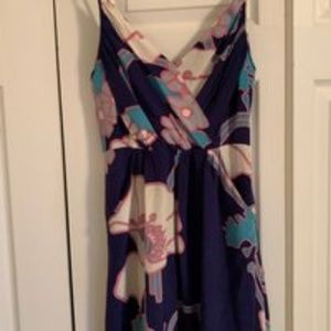 Yumi Kim Blue Floral Dress - Small